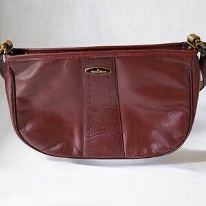 Etienne Aigner Burgundy Shoulder Bag